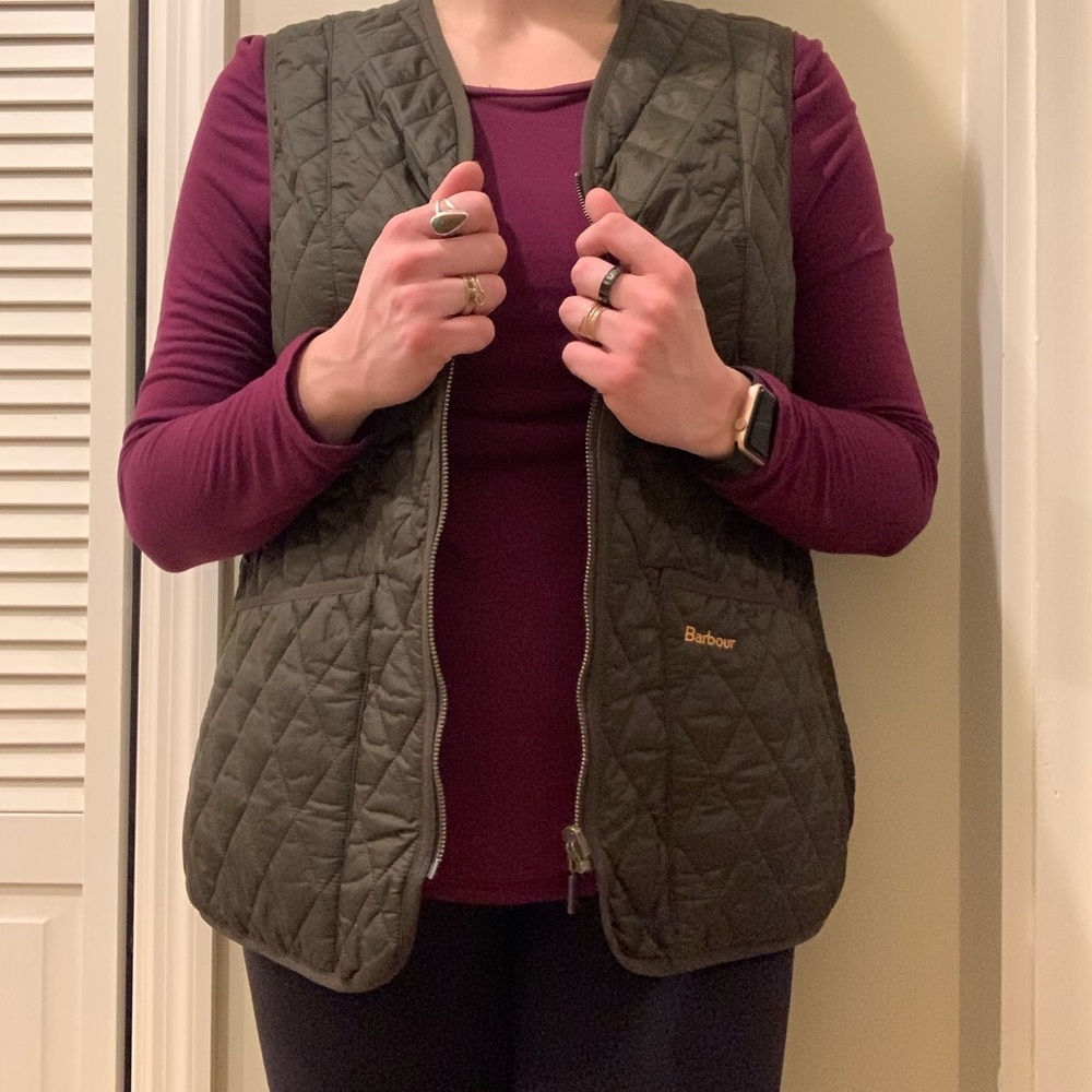 Barbour Betty Diamond-Quilted Vest Liner